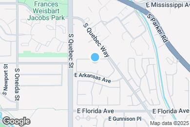 Map image of the property - Miramar Apartments