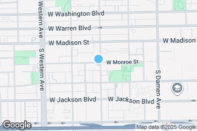 Map image of the property - 2201 W Monroe St