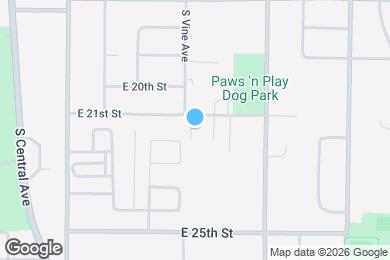 Map image of the property - Oakridge Apartments