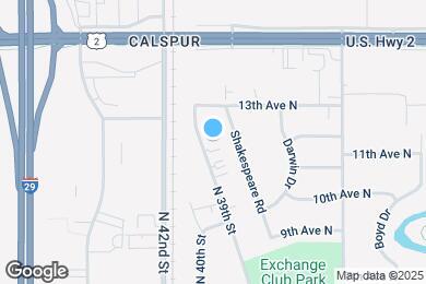Map image of the property - 1204 N 39th St
