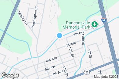 Map image of the property - 1008 8th Ave