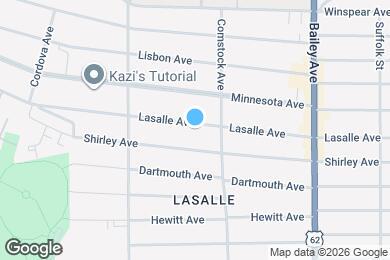 Map image of the property - 313 Lasalle Ave