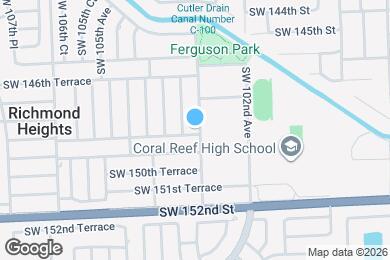 Map image of the property - 14830 SW 103rd Ave