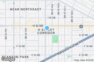 Map image of the property - 715 8th St NE