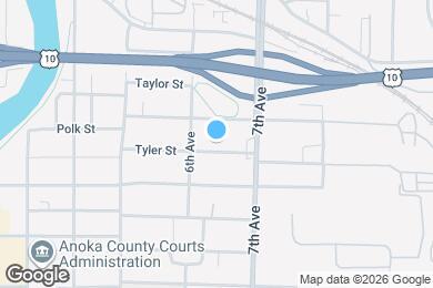 Map image of the property - 629 Tyler St
