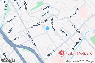 Map image of the property - 688 N Kuakini St