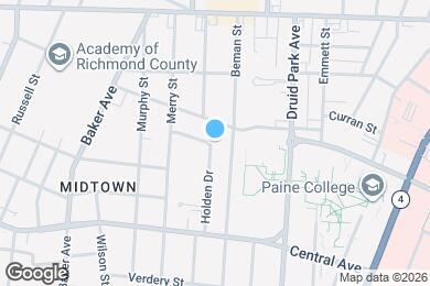 Map image of the property - 1220 Holden Dr