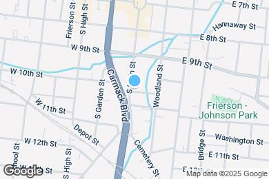 Map image of the property - 1021 S Main St