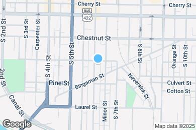 Map image of the property - 307 S 6th St