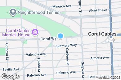 Map image of the property - 720 Coral Way