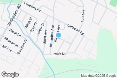 Map image of the property - 5201 Chico St