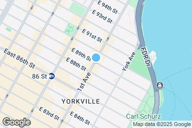 Map image of the property - 400 E 89th St