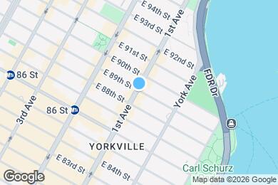 Map image of the property - E 89 St