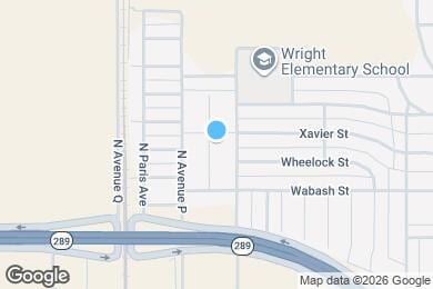 Map image of the property - 2424 N. Ave. O-