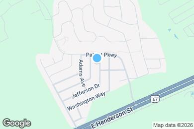 Map image of the property - 156 Jefferson Dr