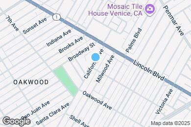 Map image of the property - 912 1/2 California Ave