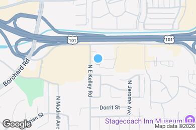 Map image of the property - The Sanctuary at Thousand Oaks