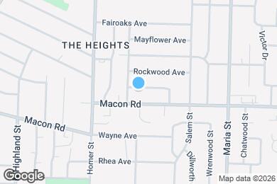 Map image of the property - 3711 Buchanan Ave