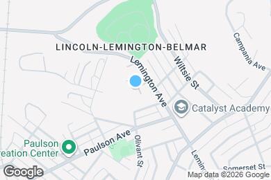 Map image of the property - 1307 Chaney Ct