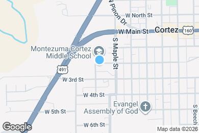 Map image of the property - 469 W 2nd St