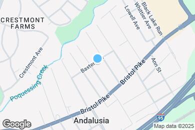 Map image of the property - 993 Baxter Ave