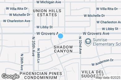 Map image of the property - 17635 N 33rd Ln