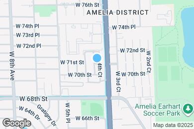 Map image of the property - 7082 W 4th Ct