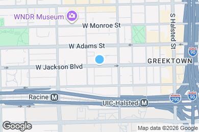 Map image of the property - 1049 W Jackson Blvd