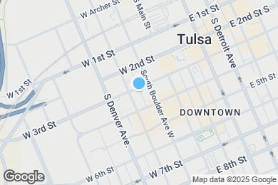 Map image of the property - 116 W 3rd St