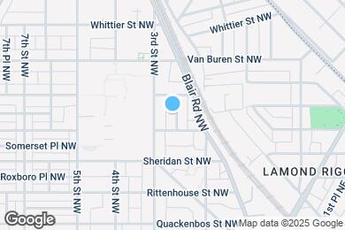 Map image of the property - 6416 2nd Pl NW
