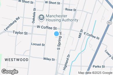 Map image of the property - 814 S Spring St