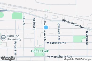 Map image of the property - 1336 Hewitt Ave