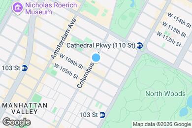 Map image of the property - Room in Shared 3 bed/1 bath home in Upper West Side
