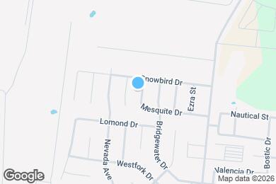 Map image of the property - 3033 Mesquite Dr