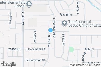 Map image of the property - 4481 S Woodgrove Dr