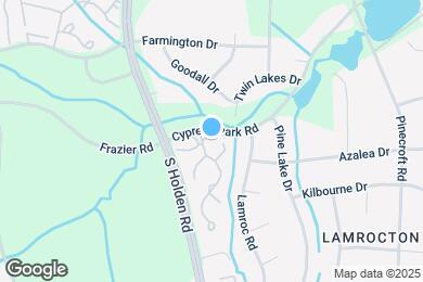 Map image of the property - 3203 Cypress Park Rd