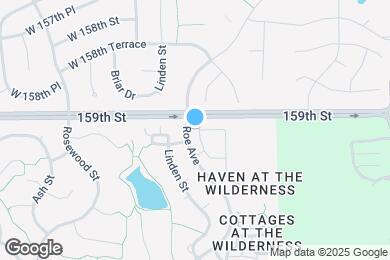 Map image of the property - 15900 Granada St