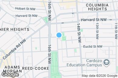 Map image of the property - 2651 15th St NW