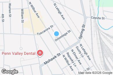 Map image of the property - 208 Onondaga St