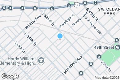 Map image of the property - 5218 Florence Ave