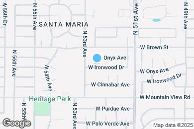 Map image of the property - 5240 W Ironwood Dr