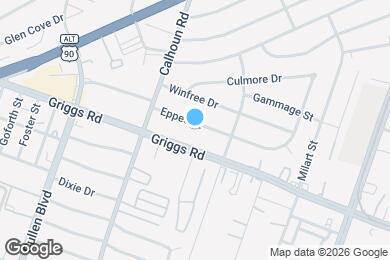 Map image of the property - 4802 Eppes St