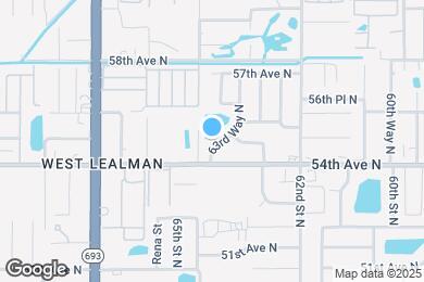 Map image of the property - 5448 63rd Way N