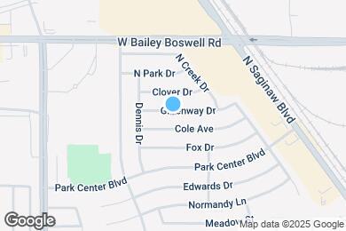Map image of the property - 537 Greenway Dr