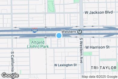 Map image of the property - 2519 W Congress Pky