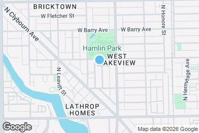 Map image of the property - 2944 N Seeley Ave