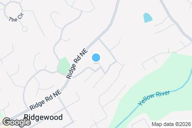 Map image of the property - 1528 Park Knoll Trail NE