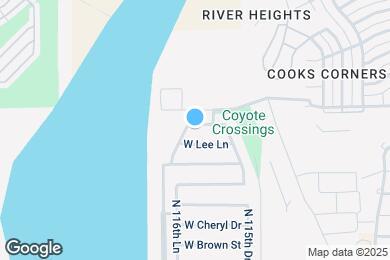 Map image of the property - 11623 W Fooks Dr