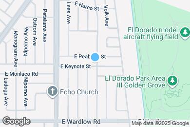 Map image of the property - 7043 E Keynote St
