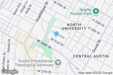 Map image of the property - 3106 Cedar St